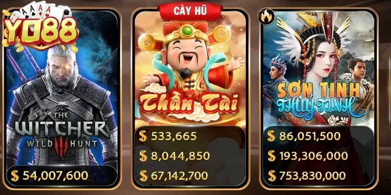 Game slot Thần Tài tại YO88