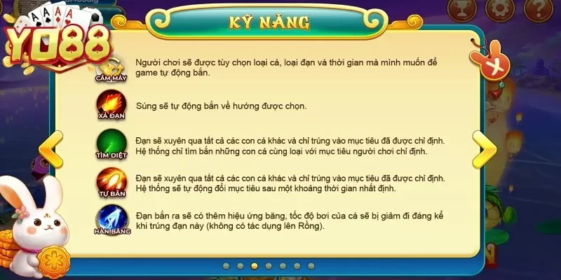 Không dùng tính năng bắn tự động auto