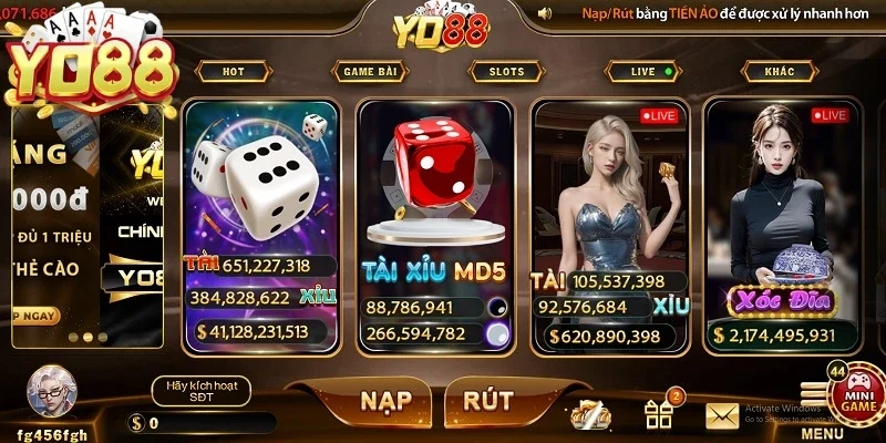 Sứ mệnh của cổng game bài YO88 trong tương lai